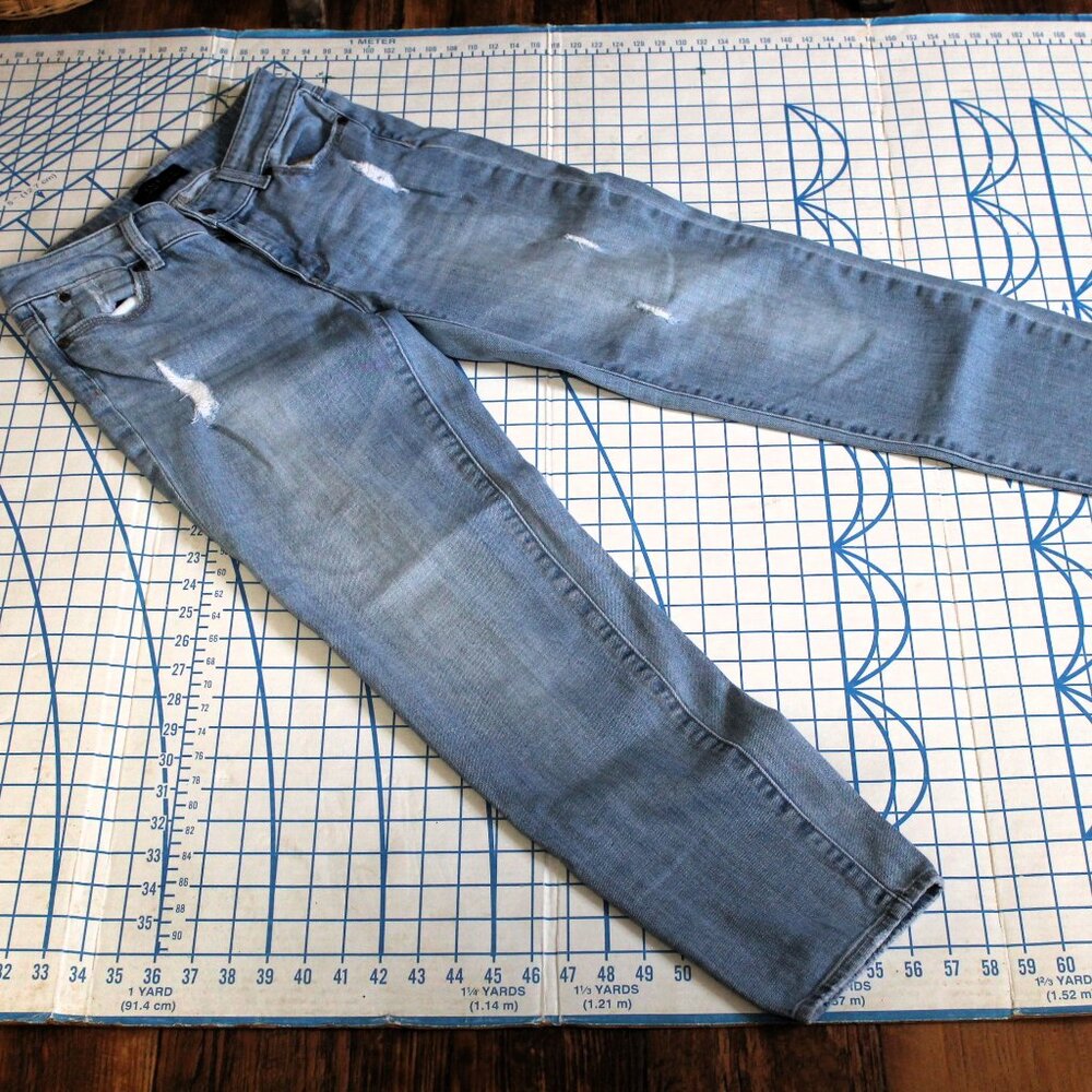 Talbots Sky Blue Relaxed Boyfriend Jeans